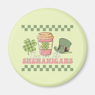Hier voor de Shenanigans - klaverkoffie Magneet