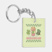 Hier voor de Shenanigans - klaverkoffie Sleutelhanger (Voorkant Links)