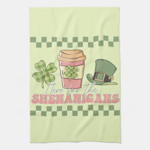 Hier voor de Shenanigans - klaverkoffie Theedoek