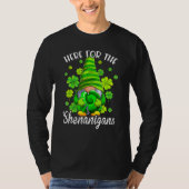 Hier voor de Shenanigans Patrick's Day Gnome T-shirt (Voorkant)