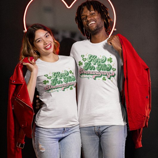Hier voor de Shenanigans St Patrick's Day T-shirt