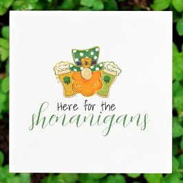Hier voor de Shenanigans St. Patrick's kabouter Servet