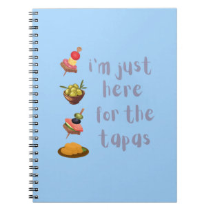 Hier voor de Tapas Notitieboek