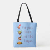 Hier voor de Tapas Tote Bag (Achterkant)