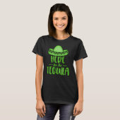 Hier voor de Tequila Limoen Neon Green Fiesta T-shirt (Voorkant volledig)