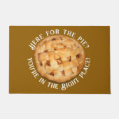 Hier voor de Thanksgiving Pie Deurmat (Voorkant)