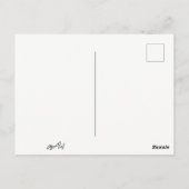 Hier voor de voedselvarkens briefkaart (Achterkant)