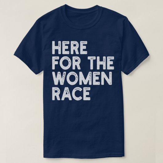 Hier voor de vrouwen Race T-shirt (Design voorkant)
