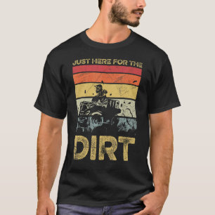 Hier voor de vuist voor een quad-bike-driver t-shirt