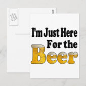 Hier voor het Bier Briefkaart (Voorkant / Achterkant)