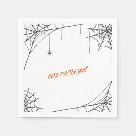 Hier voor het boe-oranje servet