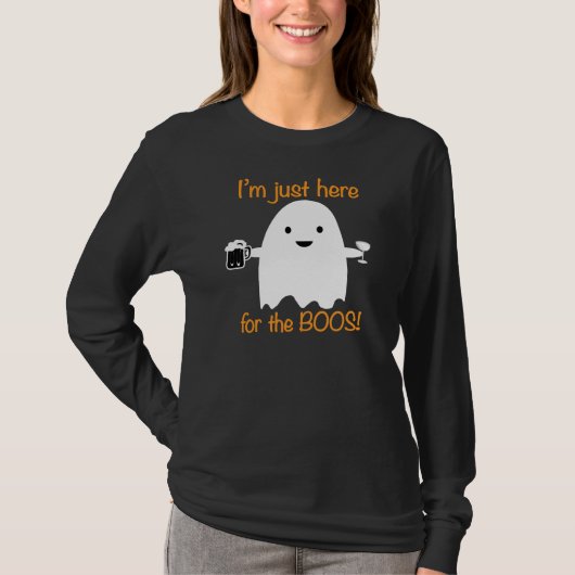 Hier voor het Drink Shirt van Boos Halloween (Voorkant)