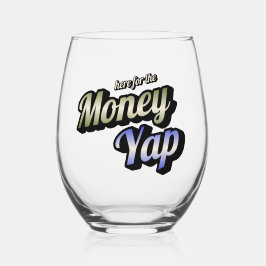 Hier voor het geld Yap Stemless Wine Glass Wijnglas Zonder Voet