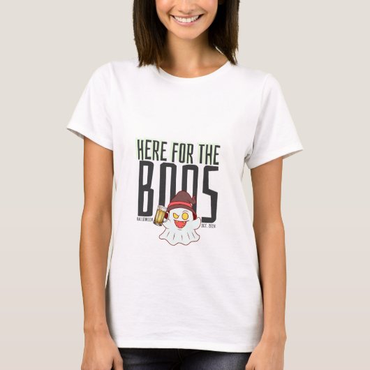 Hier voor het Halloween T-shirt van Boos (Voorkant)