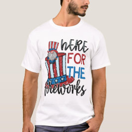 Hier voor het vuurwerk t-shirt