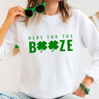 Hier voor het zoete overhemd op de Booze St. Patri