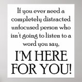 Hier voor jullie grappige Poster (Voorkant)