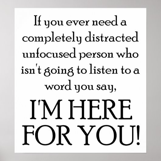 Hier voor jullie grappige Poster (Voorkant)