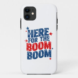 Hier voor The Boom 4th of July Patriottisch Case-Mate iPhone Case