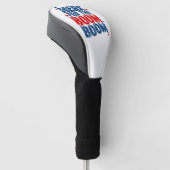 Hier voor The Boom 4th of July Patriottisch Golfheadcover (Schuin)