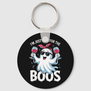 Hier voor The Boos Cute Geest Grappig Halloween Vr Sleutelhanger