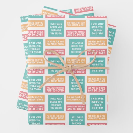 Hier voor u die papierbladen verpakt inpakpapier vel (In situ)