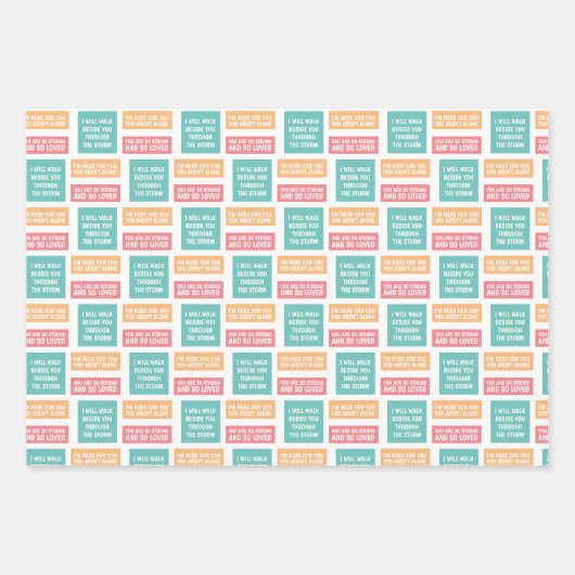 Hier voor u die papierbladen verpakt inpakpapier vel (Voorkant)