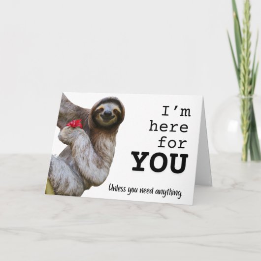 Hier voor u in reden van sympathie kaart (Voorkant)