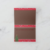 Hier was het kerst2 Edit Feestdagen Kaart (Binnen)