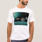 Hier wegkomen! t-shirt (Voorkant)