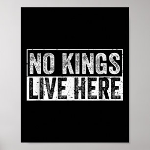 Hier wonen geen koningen poster