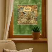 Hier zie je de  kaart van Dragons Raamsticker