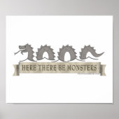Hier zie je de Monsters Poster (Voorkant)