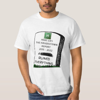 Hier zie je het Hagerstown Report T-Shirt