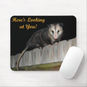 Hier zie je je...... muismat (Met muis)