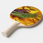 Hier zie je je — sprinkhaan tafeltennisbatje (Voorkant Gekanteld)