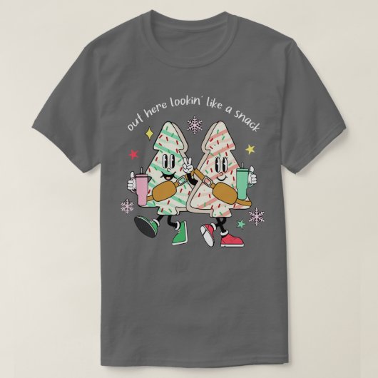Hier ziet het eruit als een snack schattig Boojee T-shirt (Design voorkant)