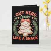 Hier ziet het eruit als Snack Debbie Cakes Kerstmi Kaart (Gele Bloem)