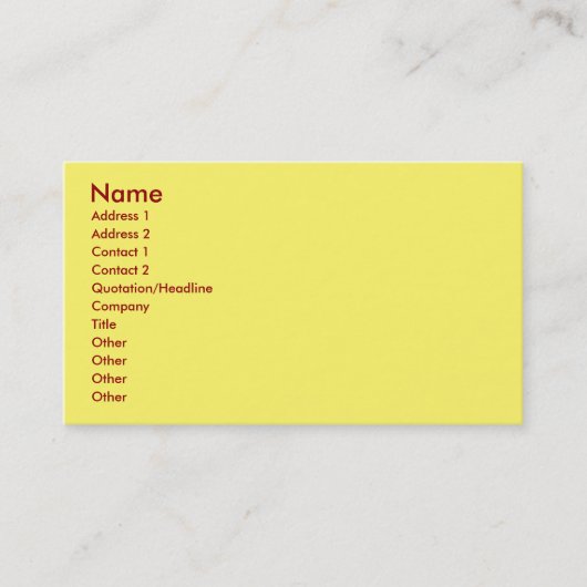 Hier zijn de Scoop-Visitekaartjes Visitekaartje (Voorkant)