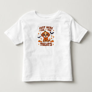 Hier zijn de traktaties voor Halloween Kinder Shirts