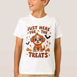 Hier zijn de traktaties voor Halloween T-shirt