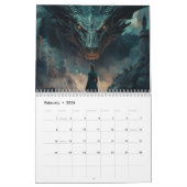 Hier zijn Draken Elk Jaar Fantasy Kalender (Feb 2026)