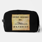 Hier zijn draken zak toilettasje (Voorkant)