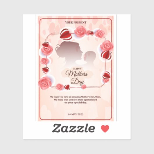 Hier zijn enkele titelideeën voor een Moederdag-be Sticker (Vel)