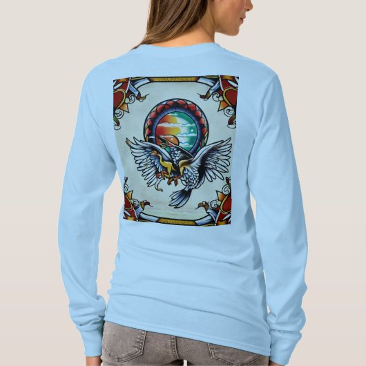 Hier zijn enkele titelideeën voor een online winke t-shirt (Achterkant)