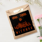 Hier zijn er heksen bedankzakje (Gezegeld)