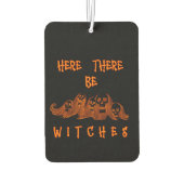 Hier zijn er heksen luchtverfrisser (Achterkant)