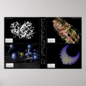 Hier zijn er monsters 4 pack poster (Voorkant)