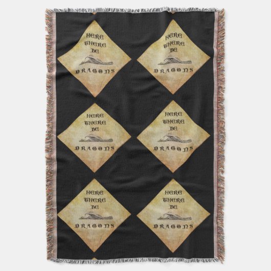 Hier zijn er tekenen deken (Voorkant Verticaal)