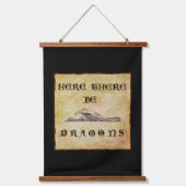 Hier zijn er tekenen hangend wandkleed (Voorkant)